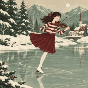 Ice dancers